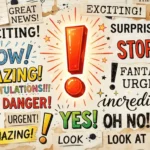 Exclamation Marks in Text