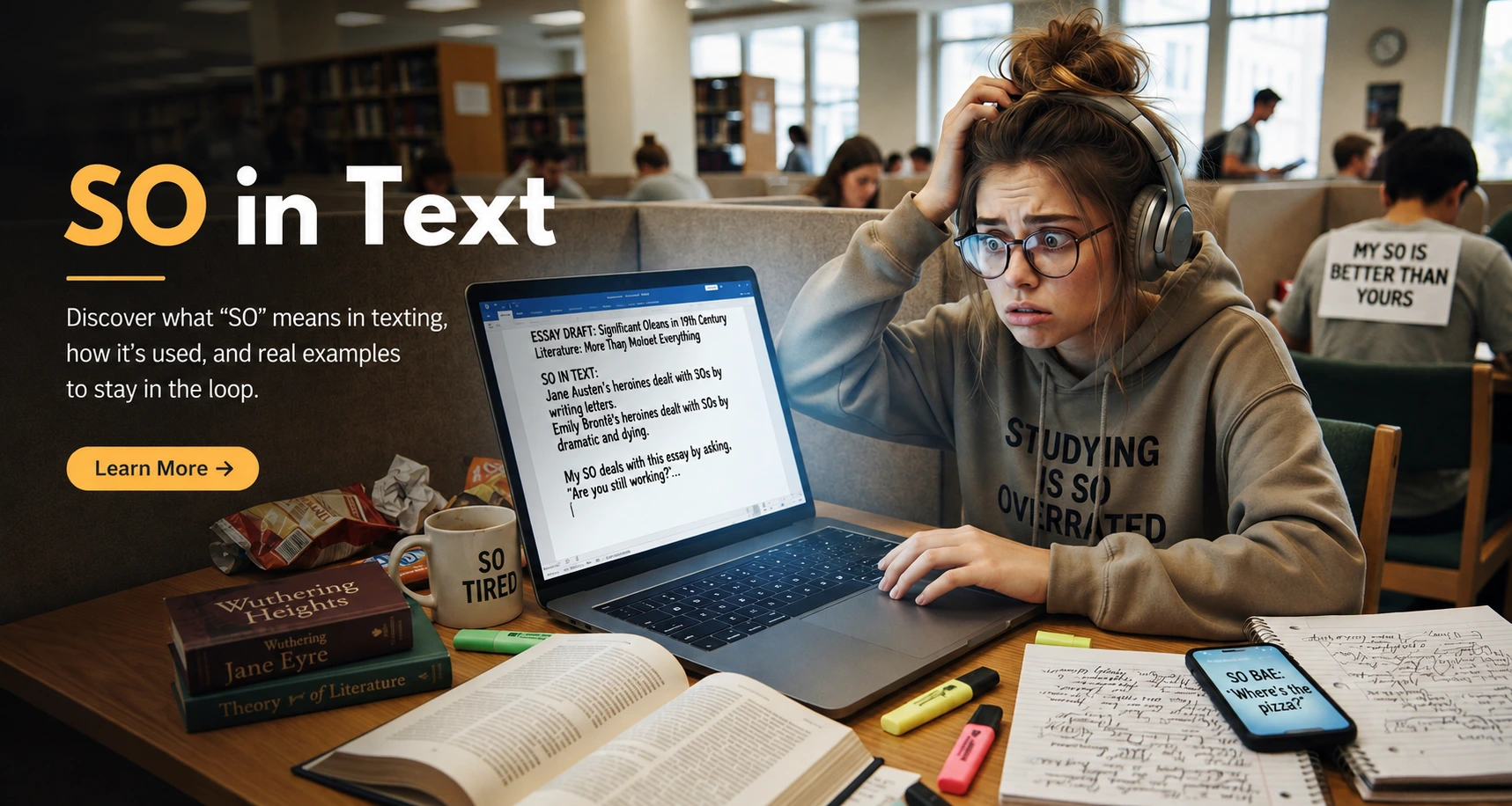 SO Meaning in Text